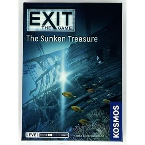 Exit The Game The Sunken Treasure Thames & Kosmos TAK 694050 Escape Room Card‎